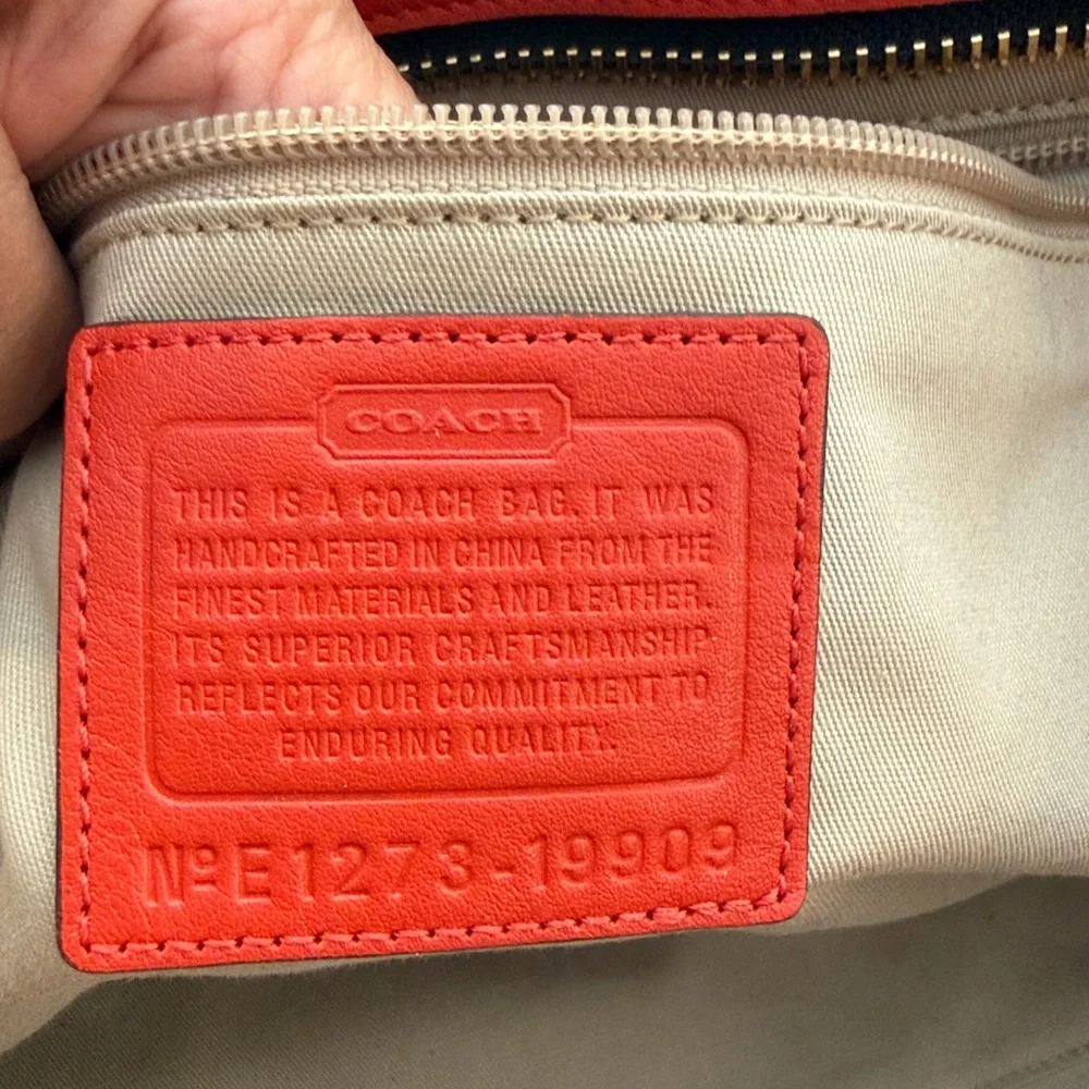 Coach color block