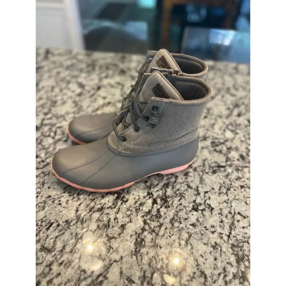 Sperry gray saltwater