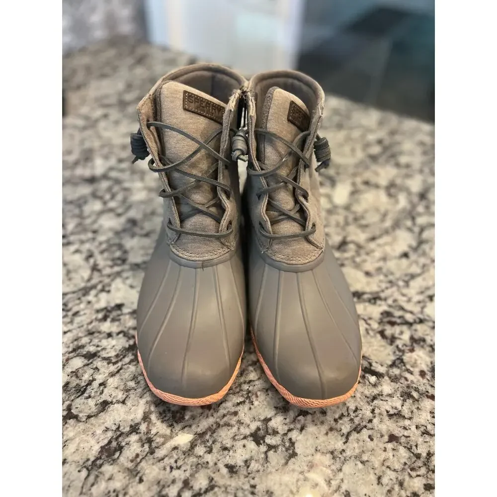 Sperry gray saltwater
