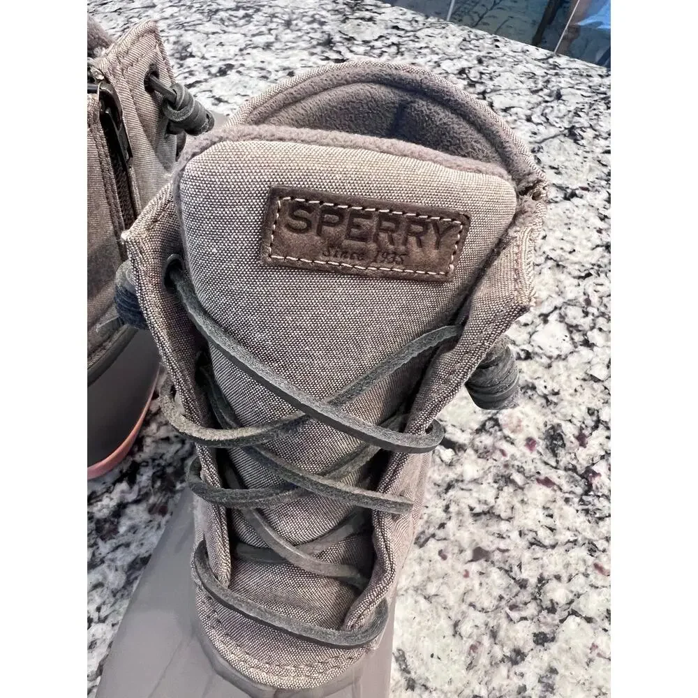 Sperry gray saltwater
