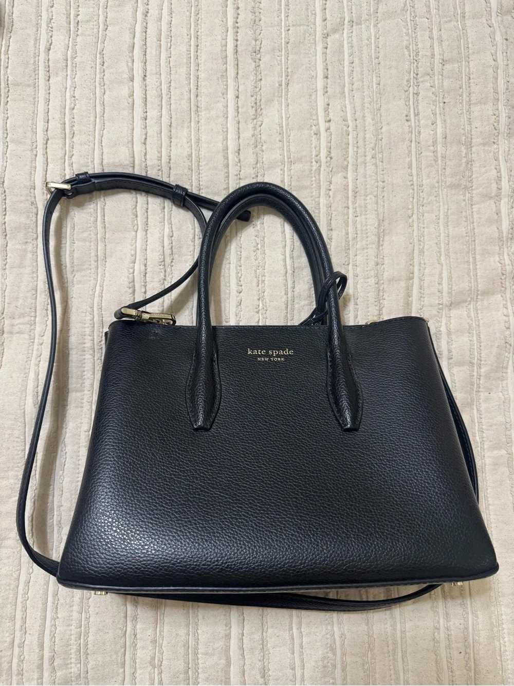 kate spade structured black