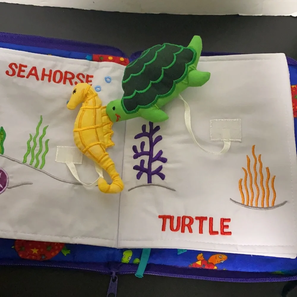 N/A cloth colorful book