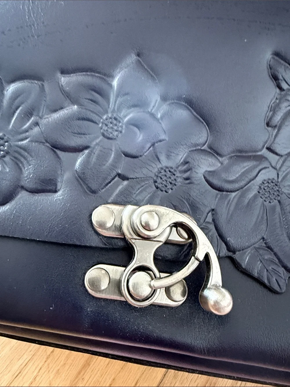Patricia Nash elegant navy