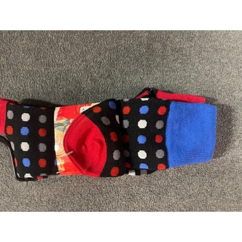 MEN’S colorful design dress socks (10-13)