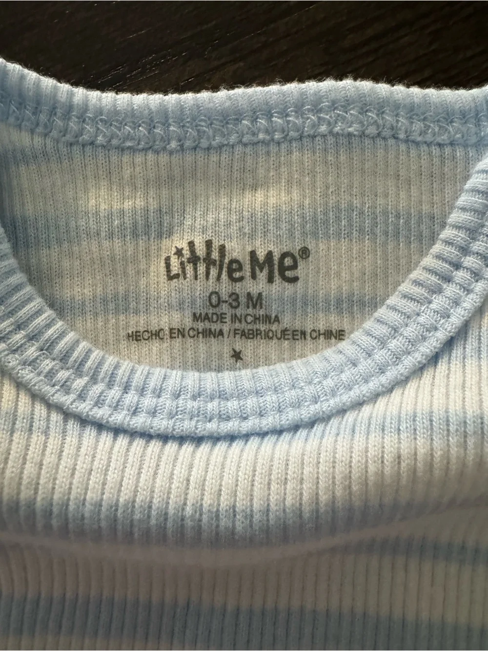 Little Me soft striped