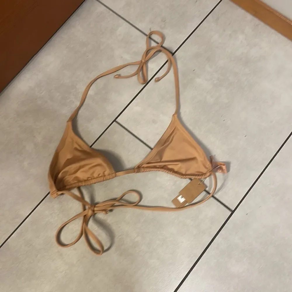 NWT Skims Nude Bikini top and Desert clay bikini bottoms