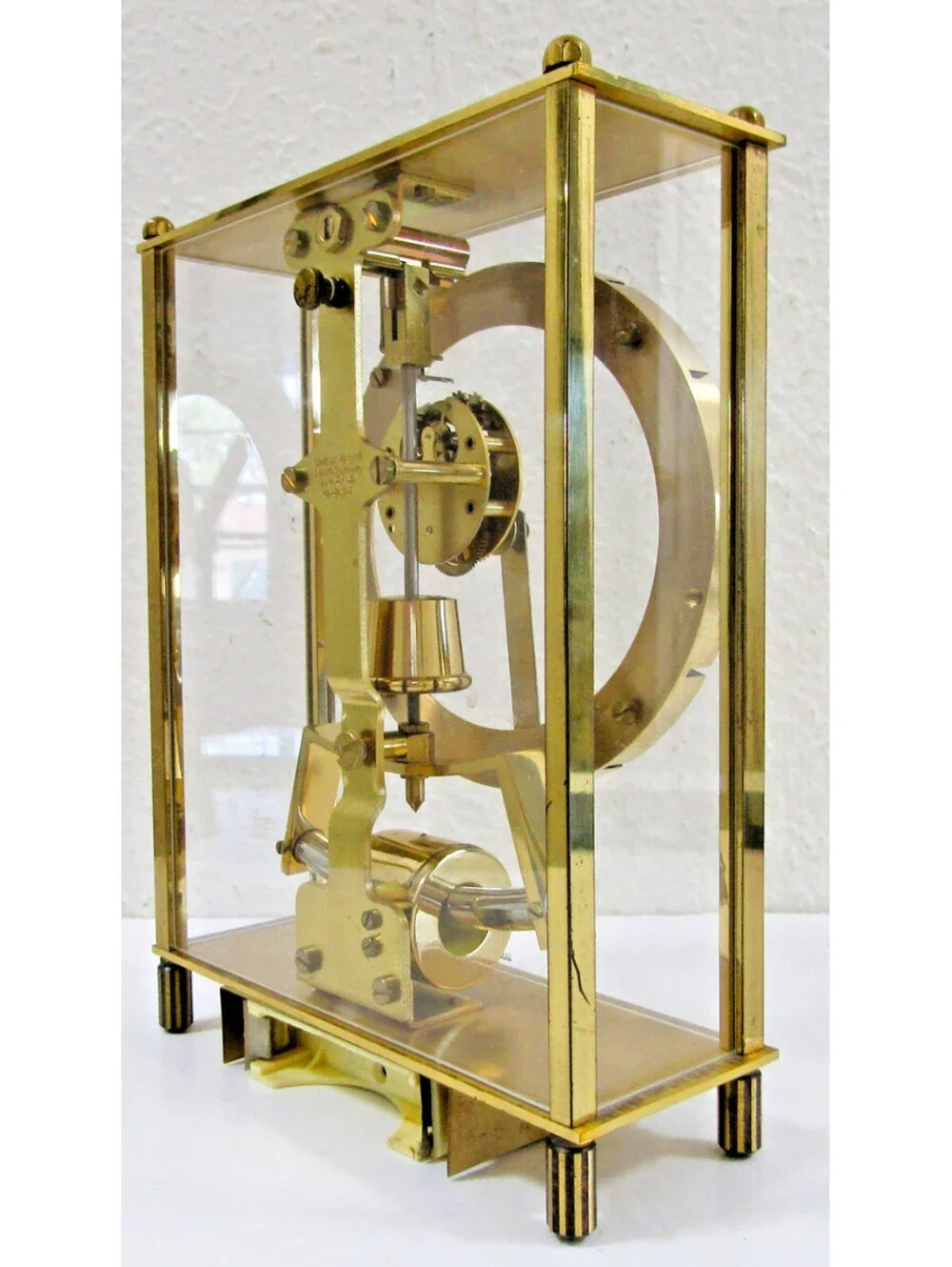 Kundo Electronic Electromagnetic Pendulum Mantel Clock Skeleton West Germany