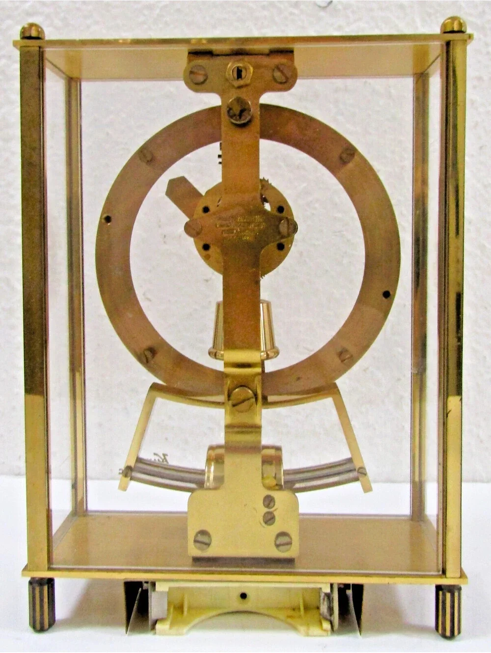 Kundo Electronic Electromagnetic Pendulum Mantel Clock Skeleton West Germany