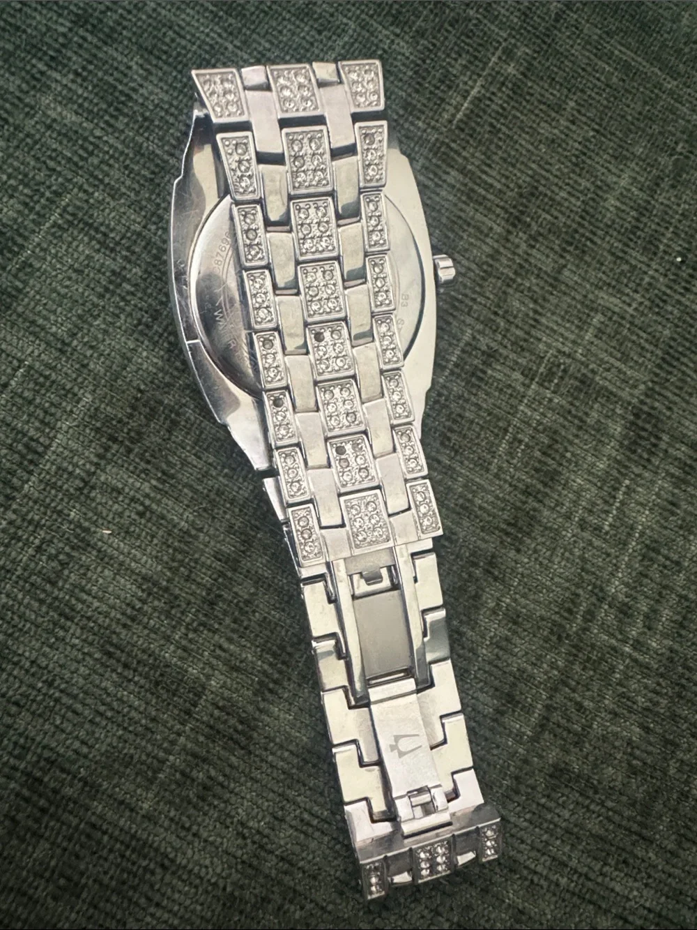 Bulova watch silver