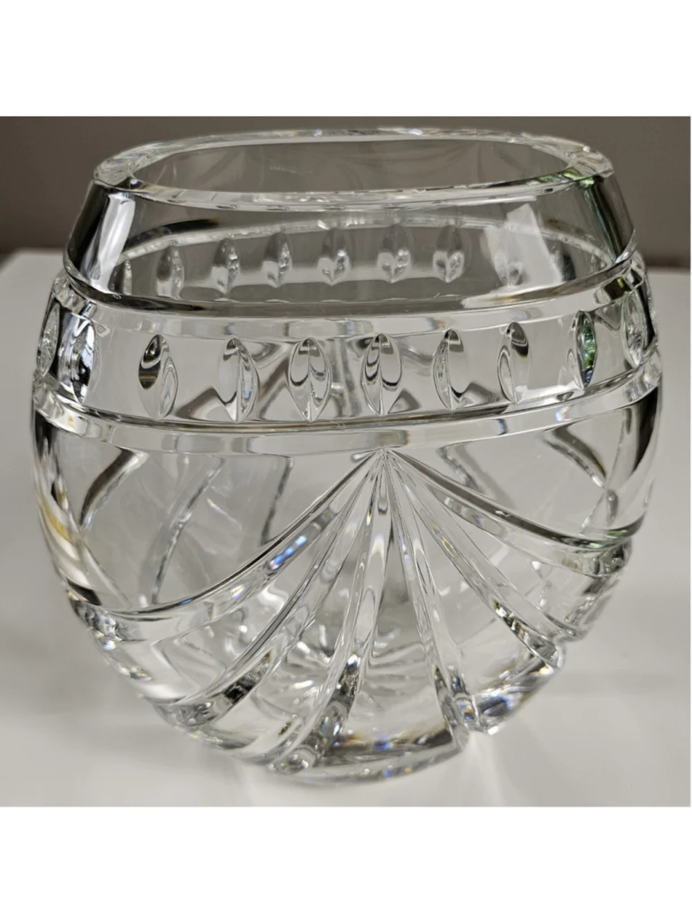 Waterford Crystal Overture Rose Vase 7.5