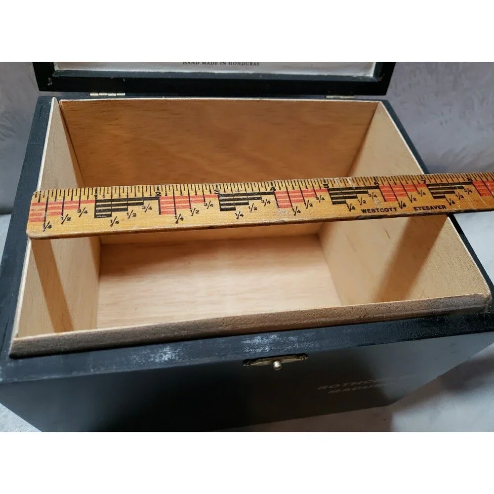 Vintage Saint Luis Rey Reserva Rothchilde Wooden Cigar Box Corona 8