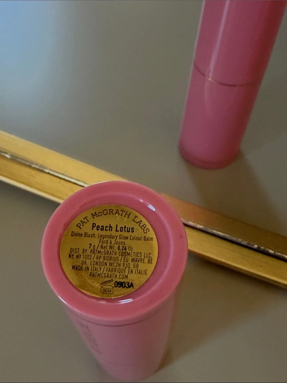 Pat McGrath lotus coral peach