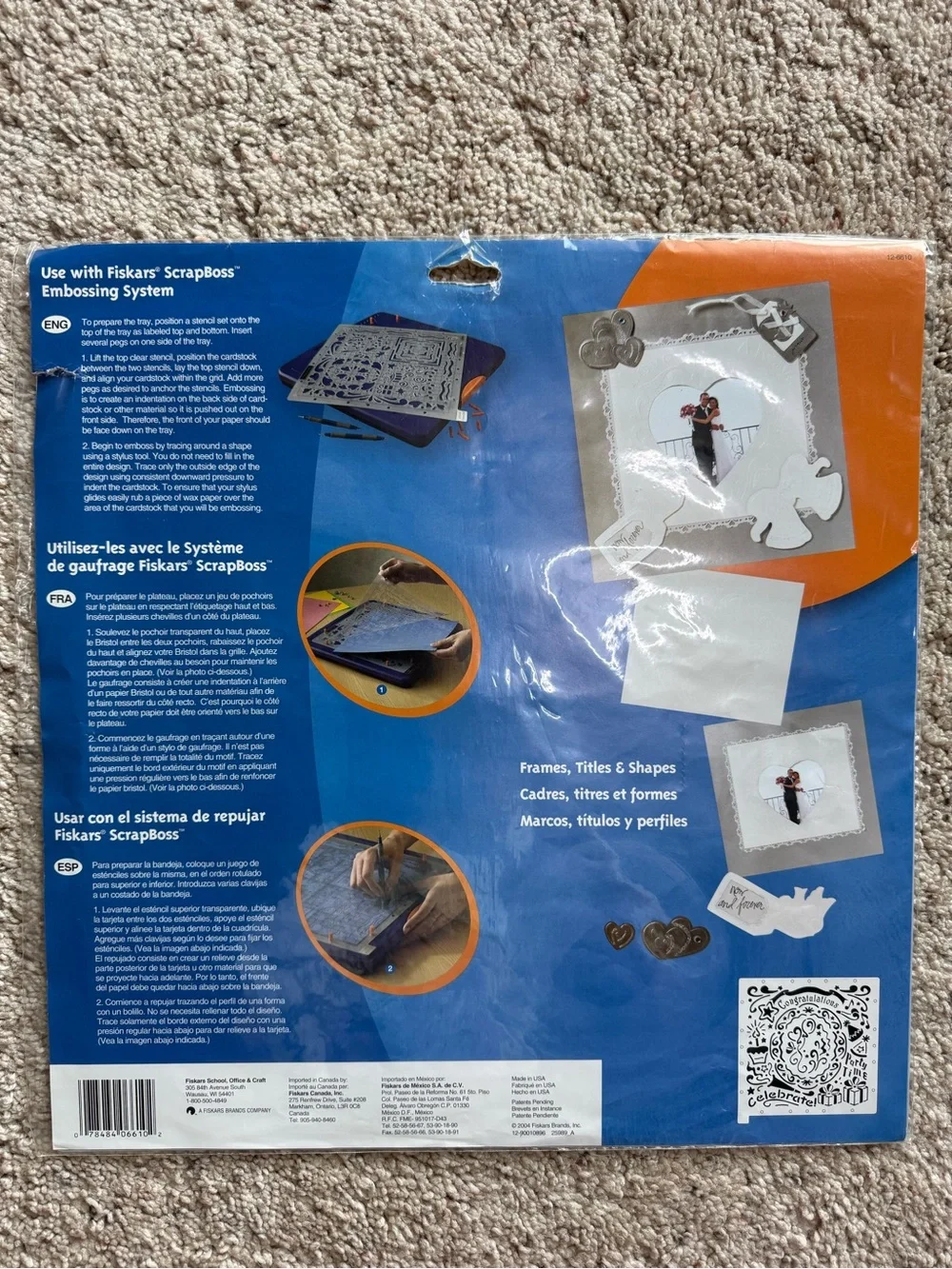 Fiskars includes feel