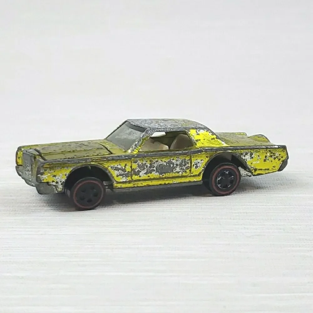 Mattel RedLine Hot Wheels Custom Continental Mark III Antifreeze Car Toy- Flaws