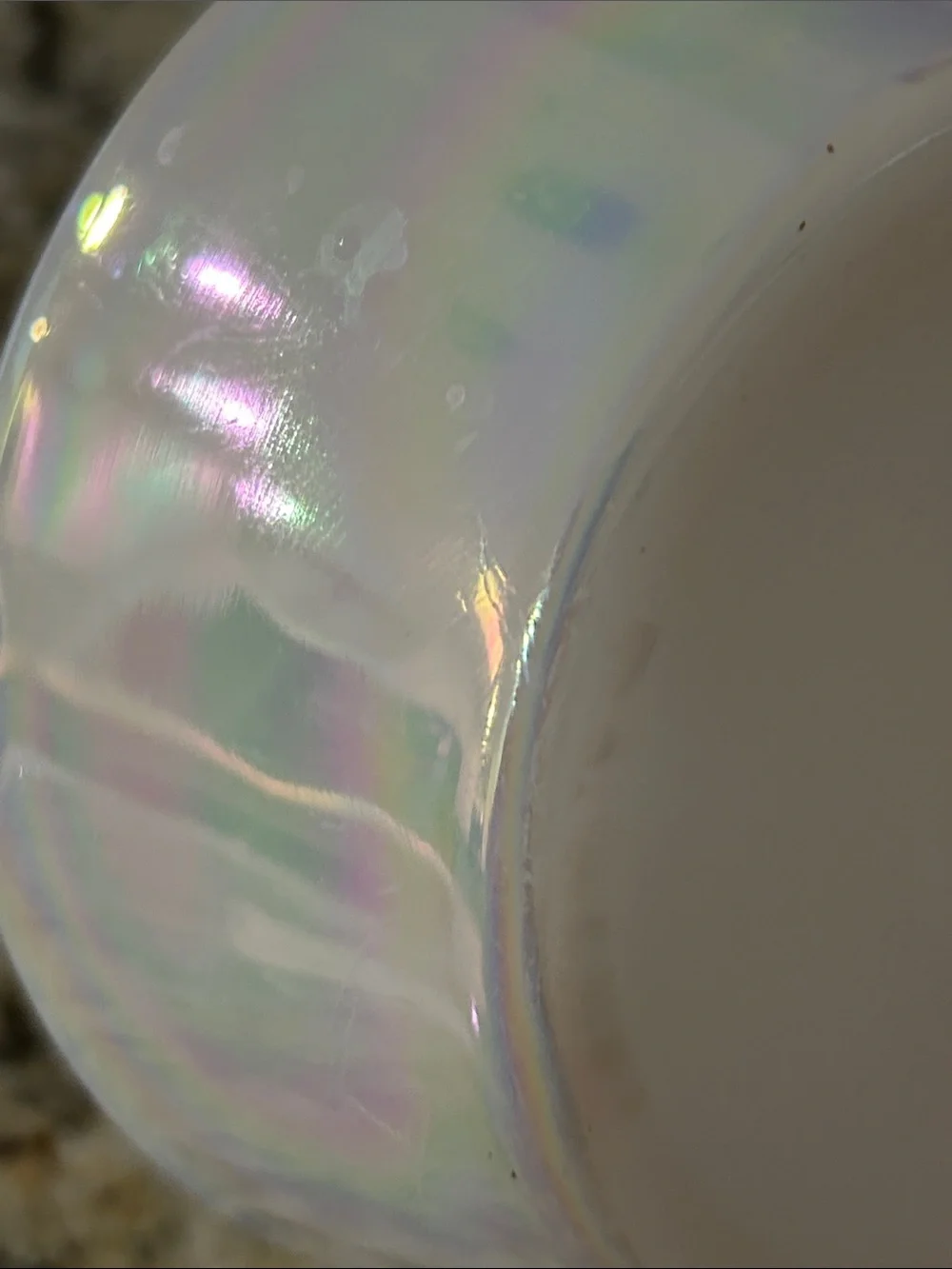 federal glass elegant iridescent