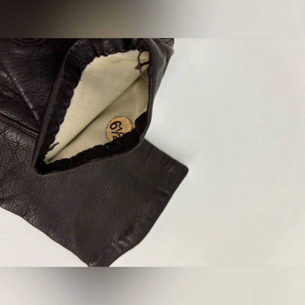 Vintage chic leather