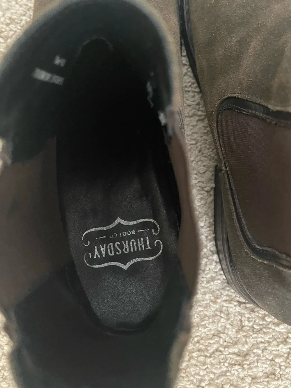 Thursday Boot Company Men’s Everyday Brown Suede Chelsea Boots Size 9