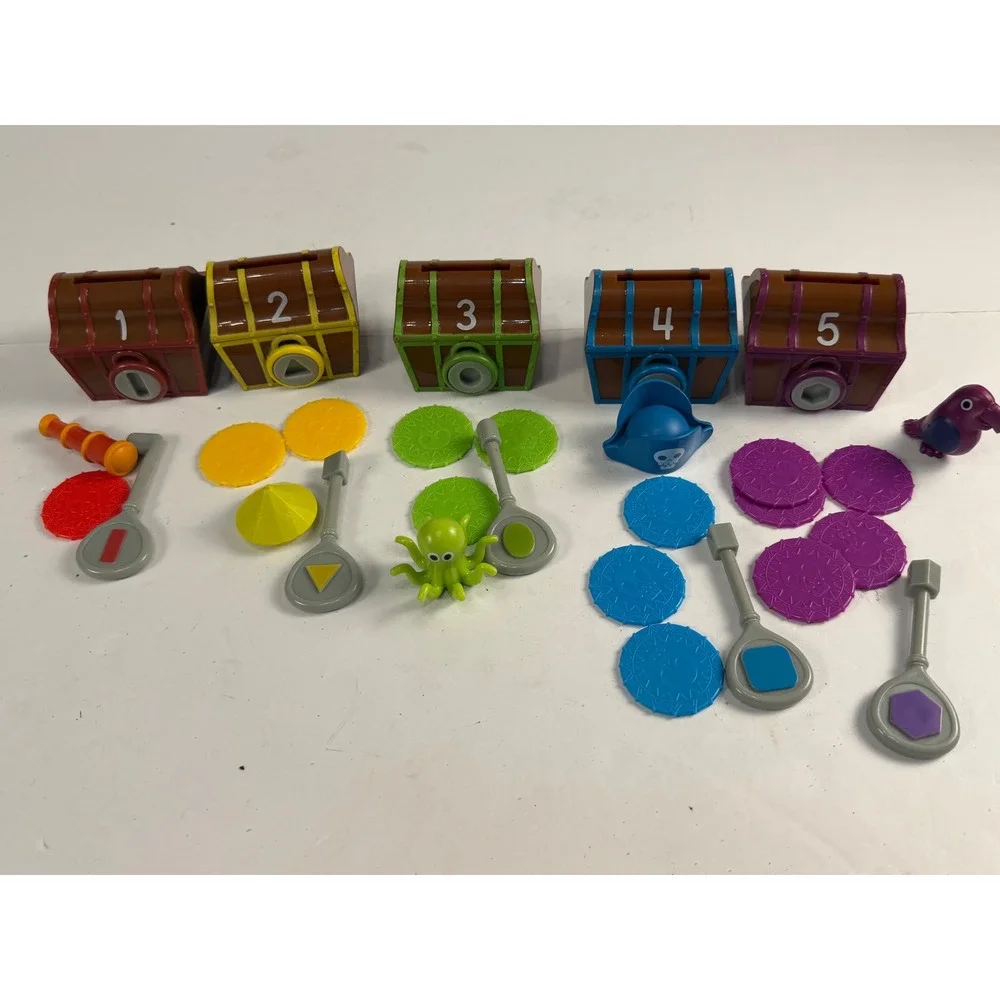 Learning Resources Sorting Surprise Pirate Treasure Chests Educational Toy Set