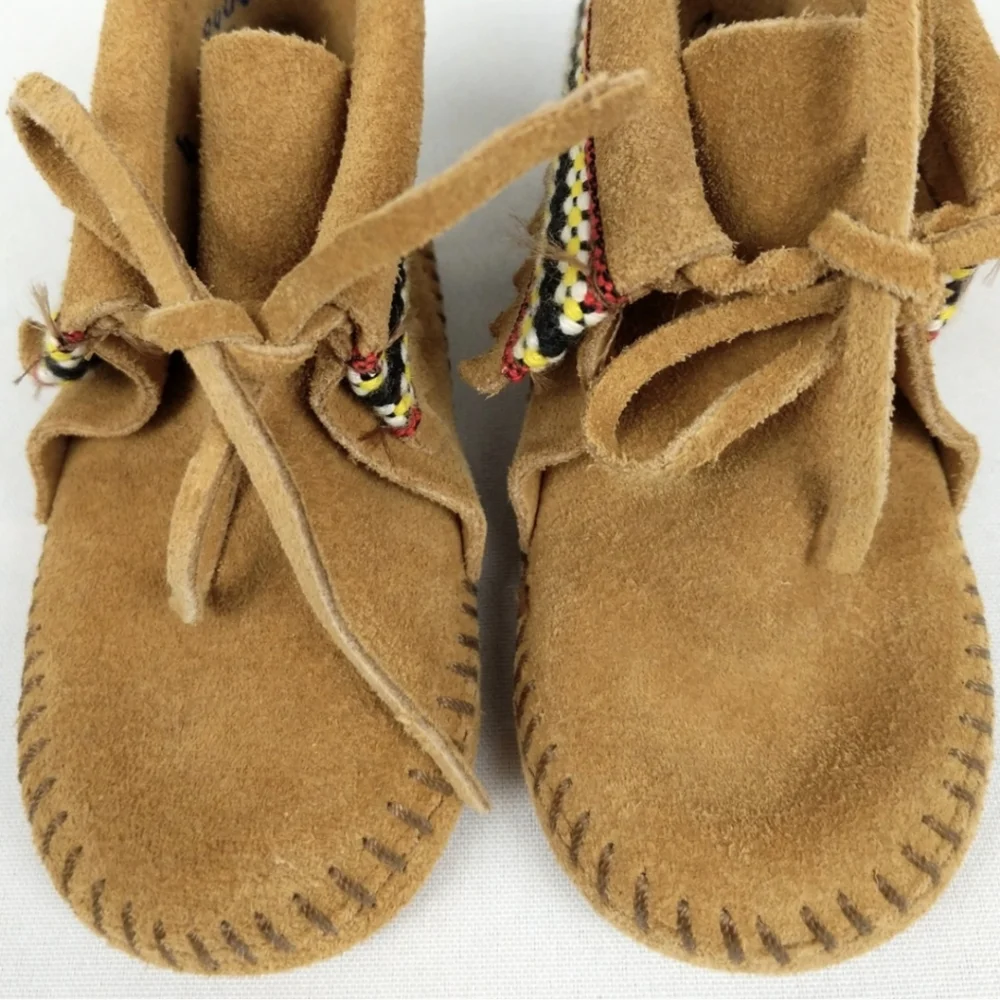 Minnetonka genuine suede