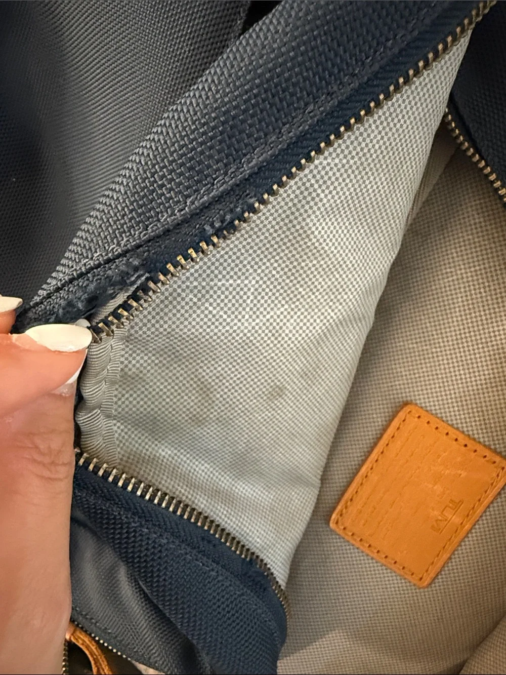 Tumi backpack navy