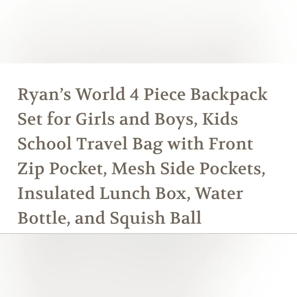 Ryans World travel school ryan