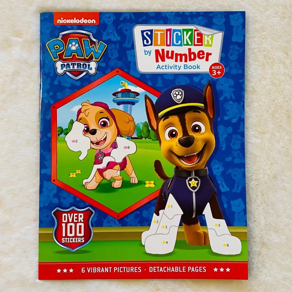 Paw Patrol Book and Activity Bundle NEW 5-pieces Nickelodeon