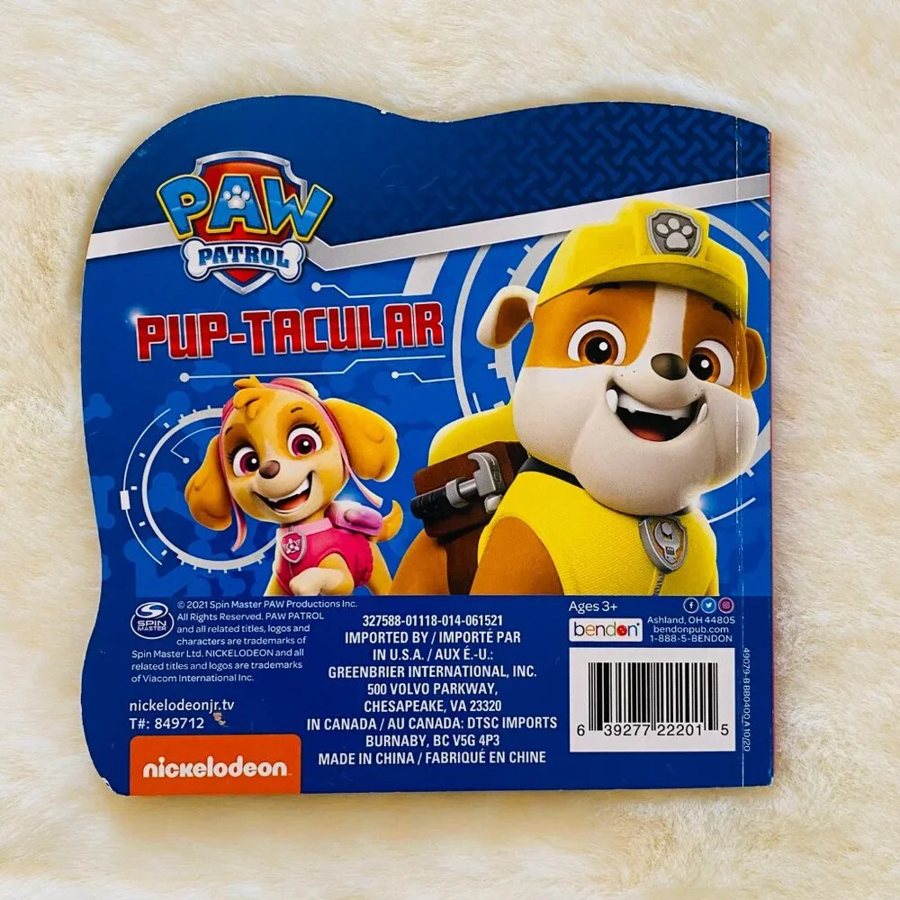 Paw Patrol Book and Activity Bundle NEW 5-pieces Nickelodeon