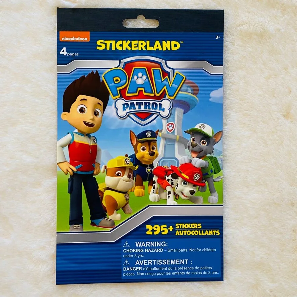 Paw Patrol Book and Activity Bundle NEW 5-pieces Nickelodeon