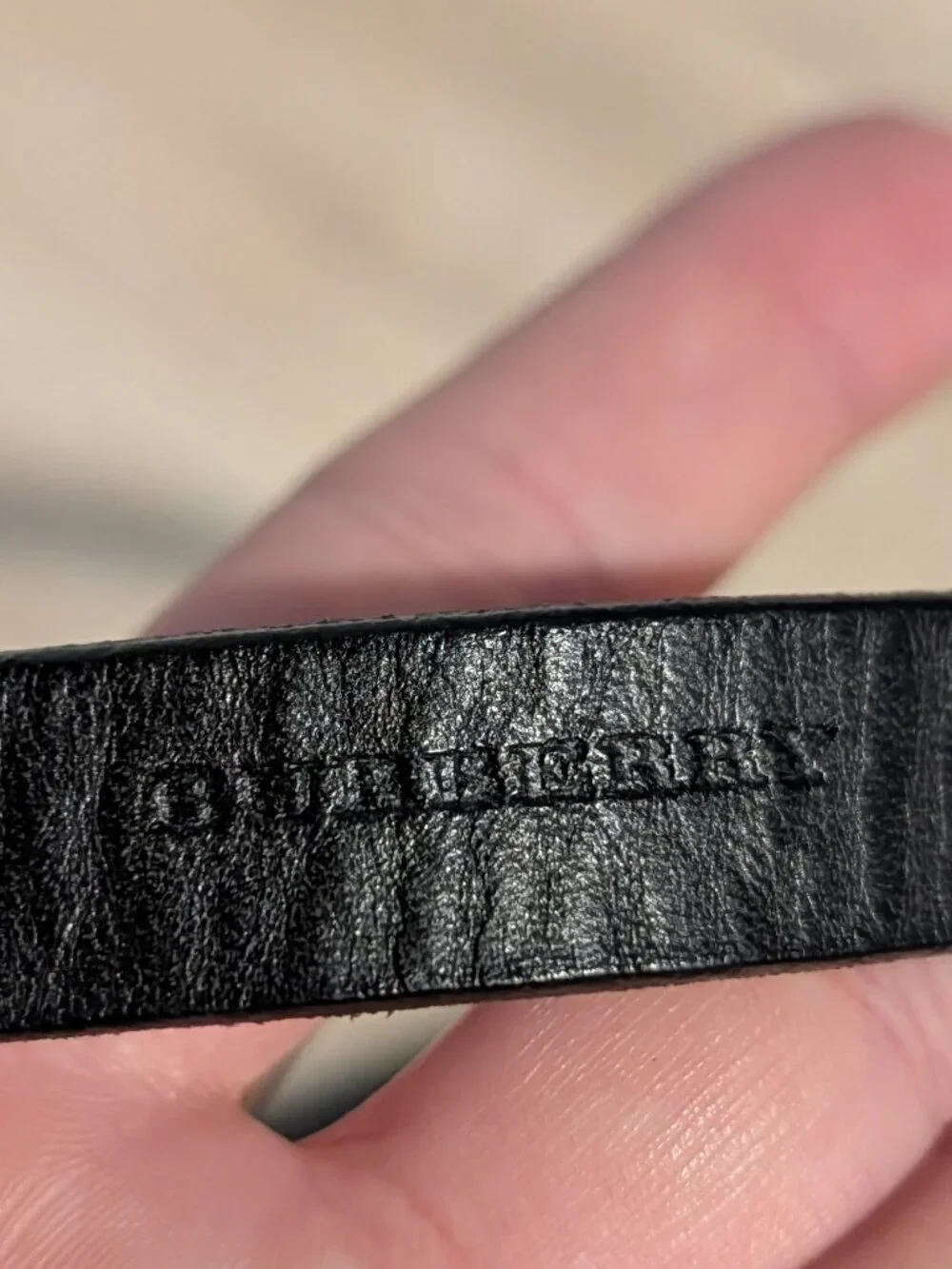 Burberry stated lock