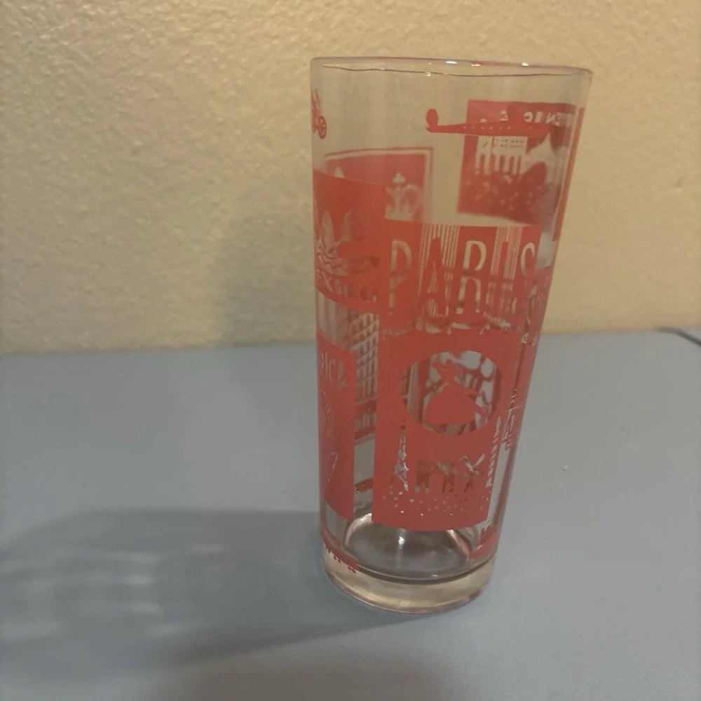 Federal glass collectible vintage barware
