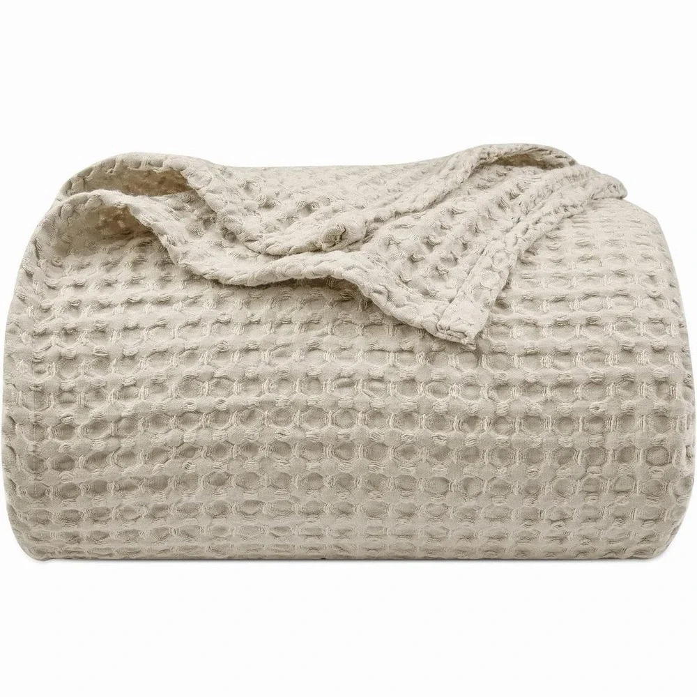 Lightweight Waffle Weave Blanket Queen Size, Queen(90