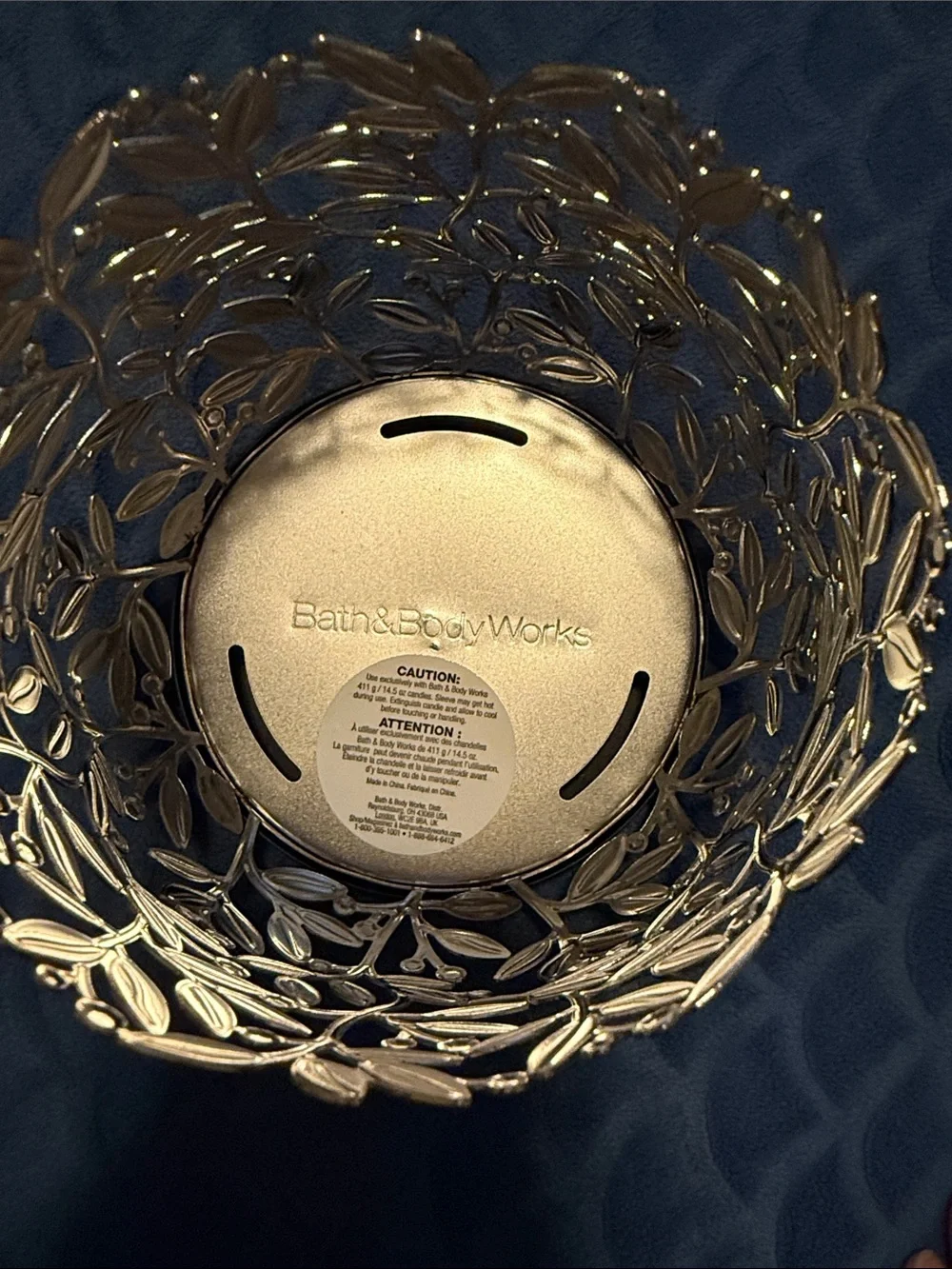 Bath & Body Works elegant silver