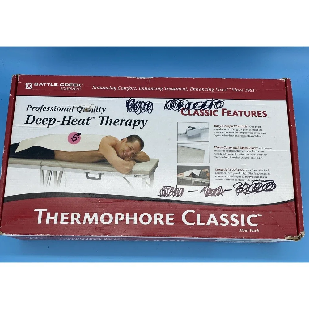 Thermophore Automatic Moist Heat Pack Model 055 Standard Heating Pad 14