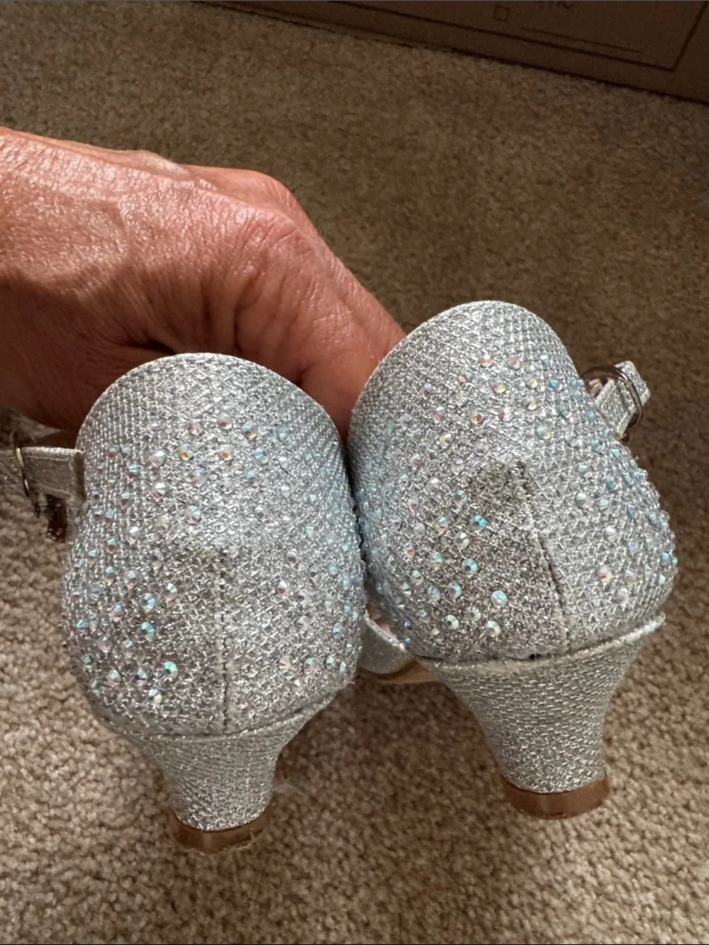 Link sparkly silver