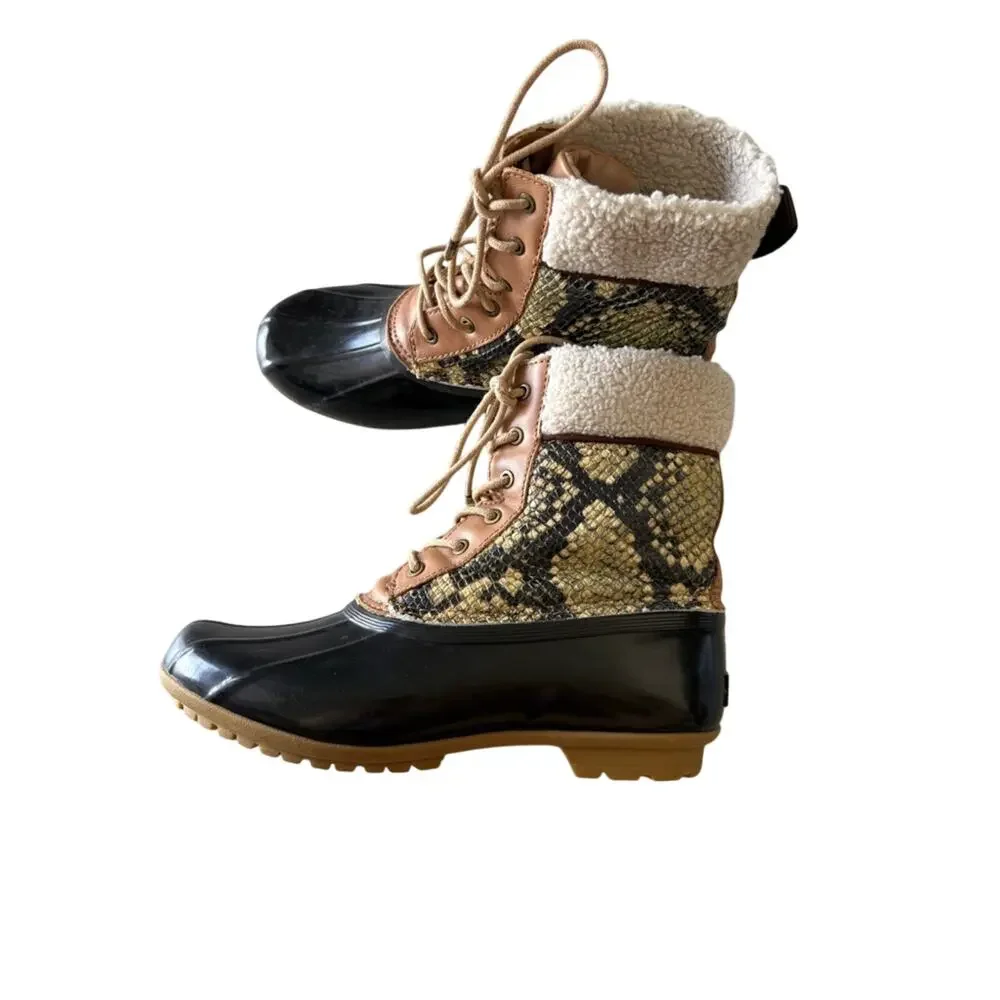 Sam Edelman Caldwell duck boots size 8