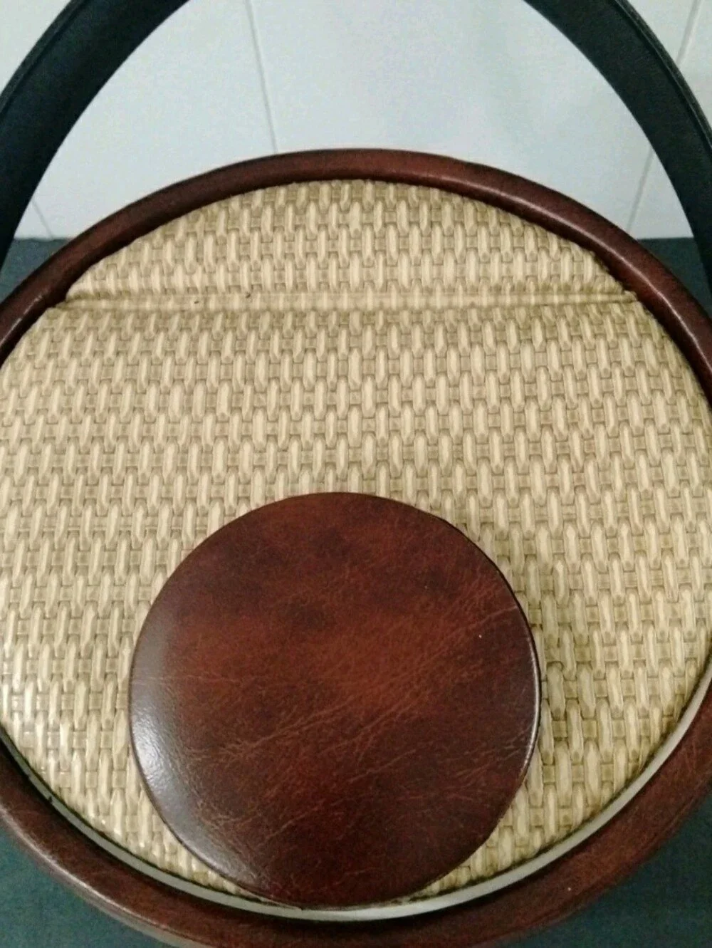 MCM faux leather