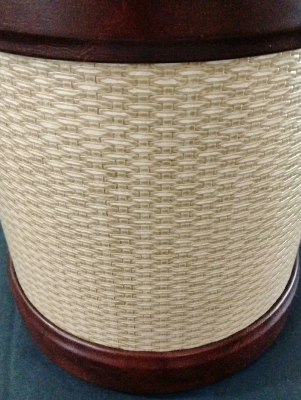 MCM faux leather