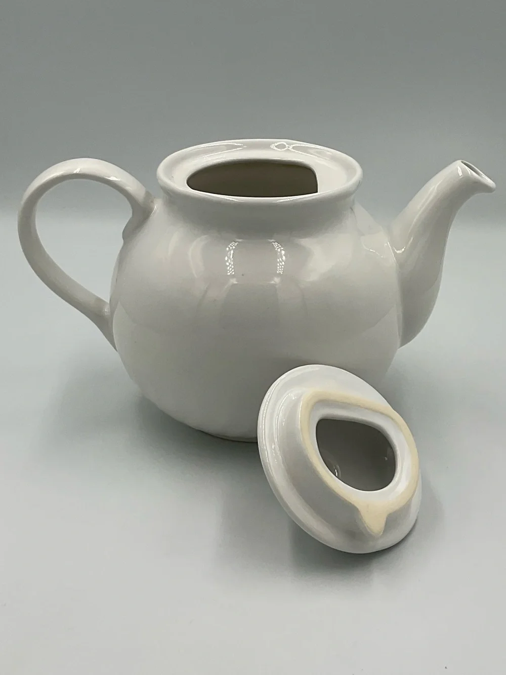 Corelle white teapot