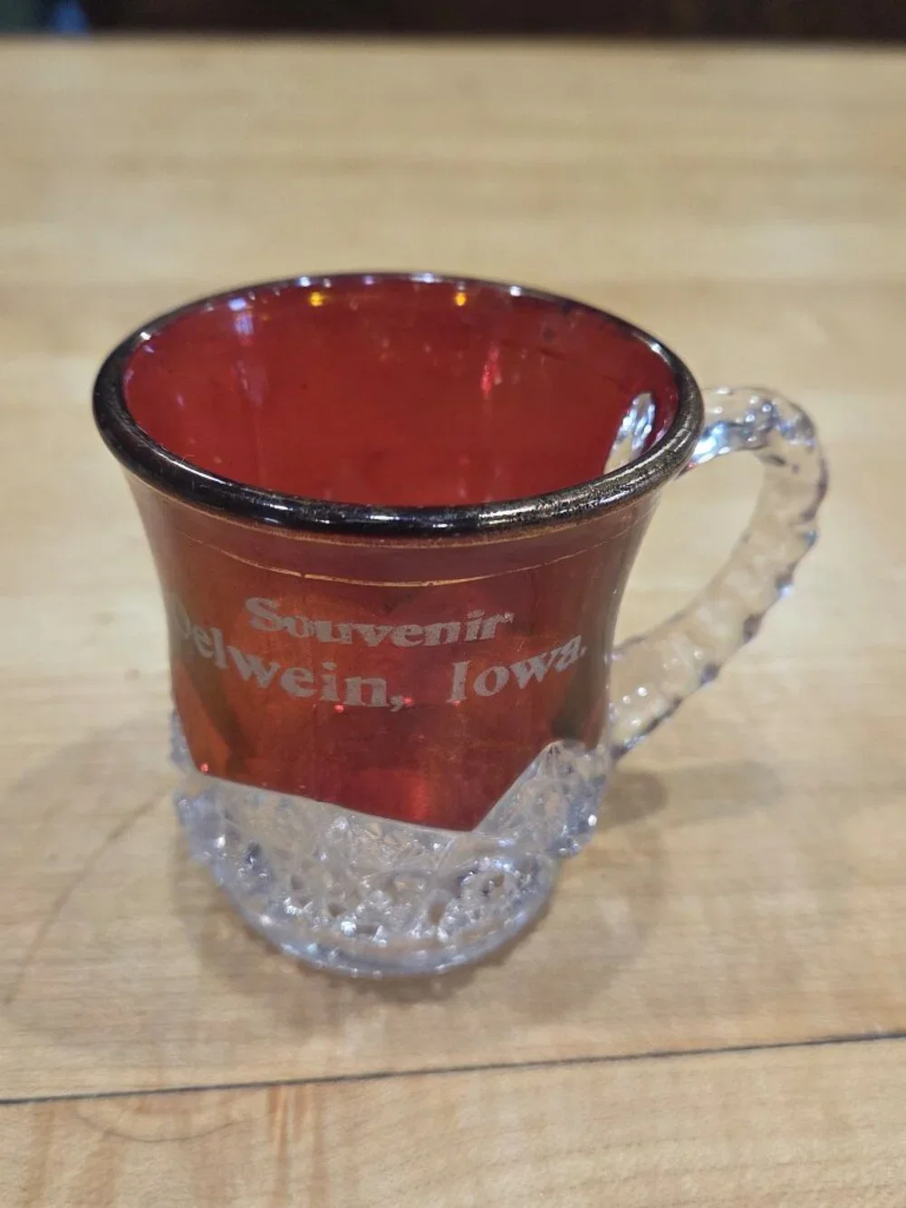 Indiana Glass Company glass gold