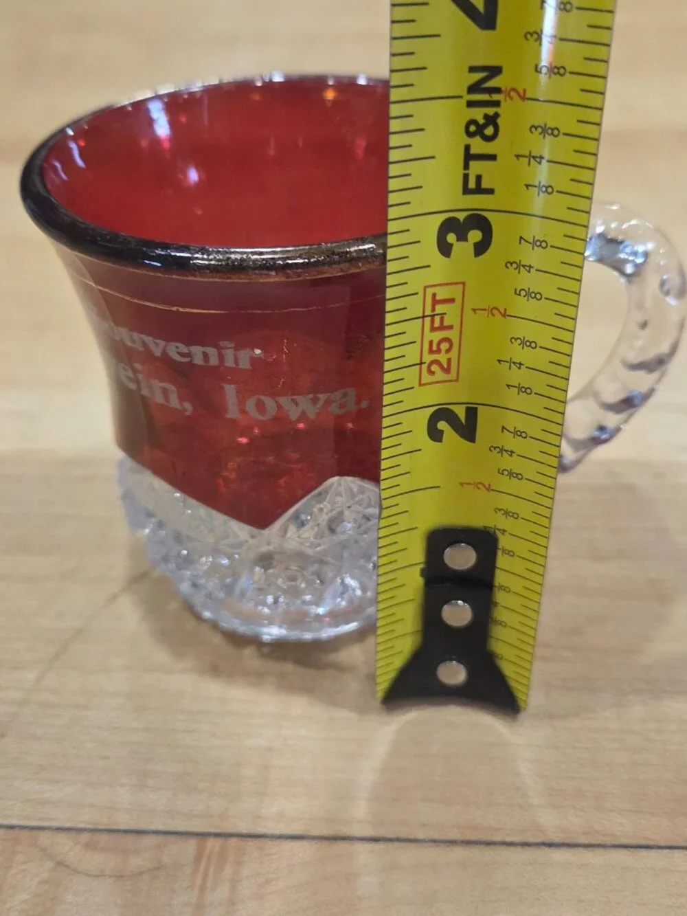 Indiana Glass Company souvenir vibrant punch