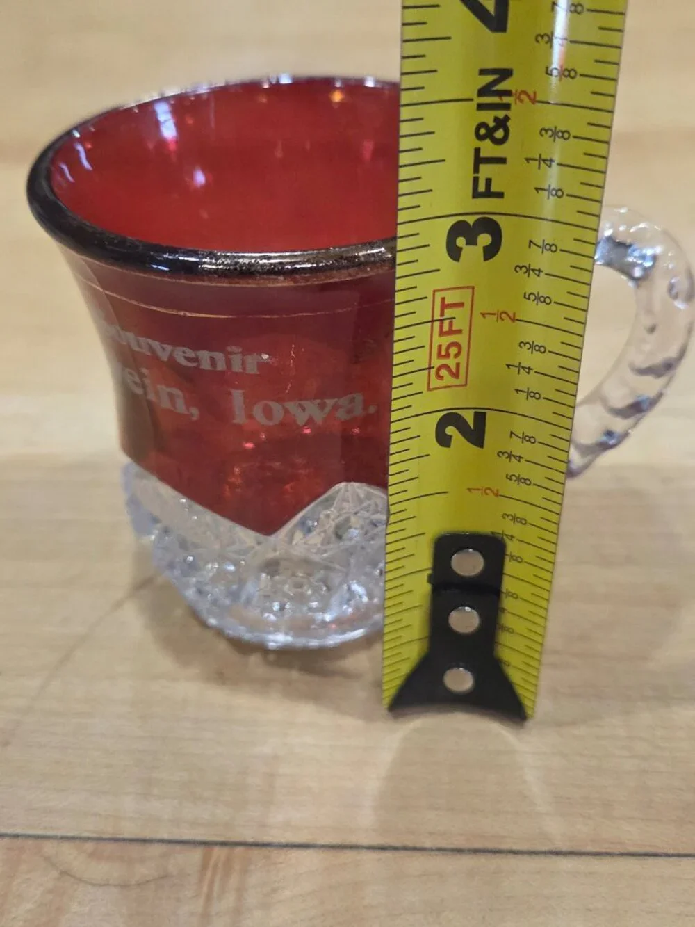 Indiana Glass Company contrasted trim carefully