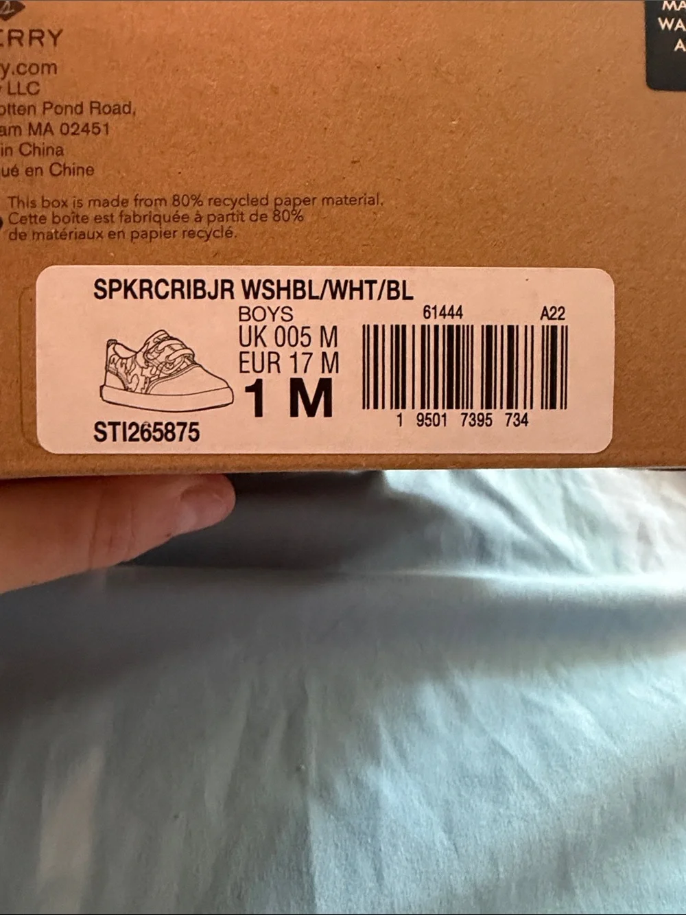 Sperry easy slip