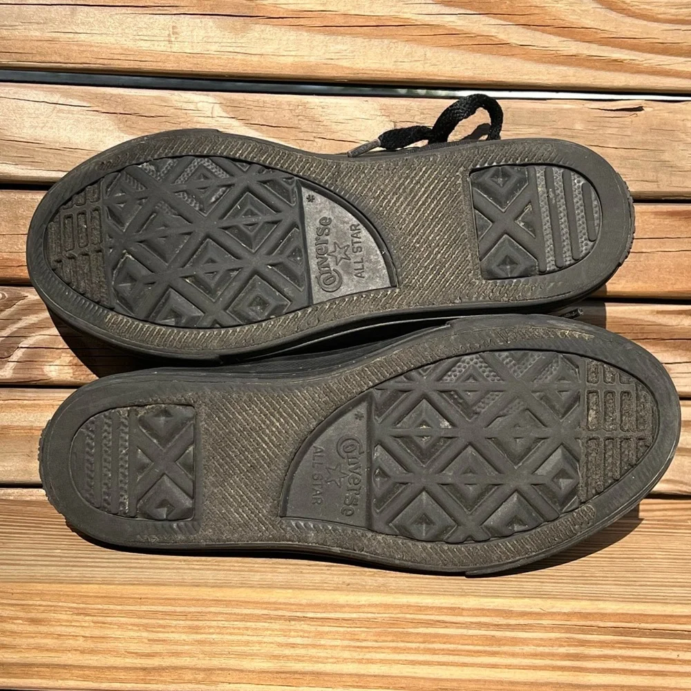 Converse all black