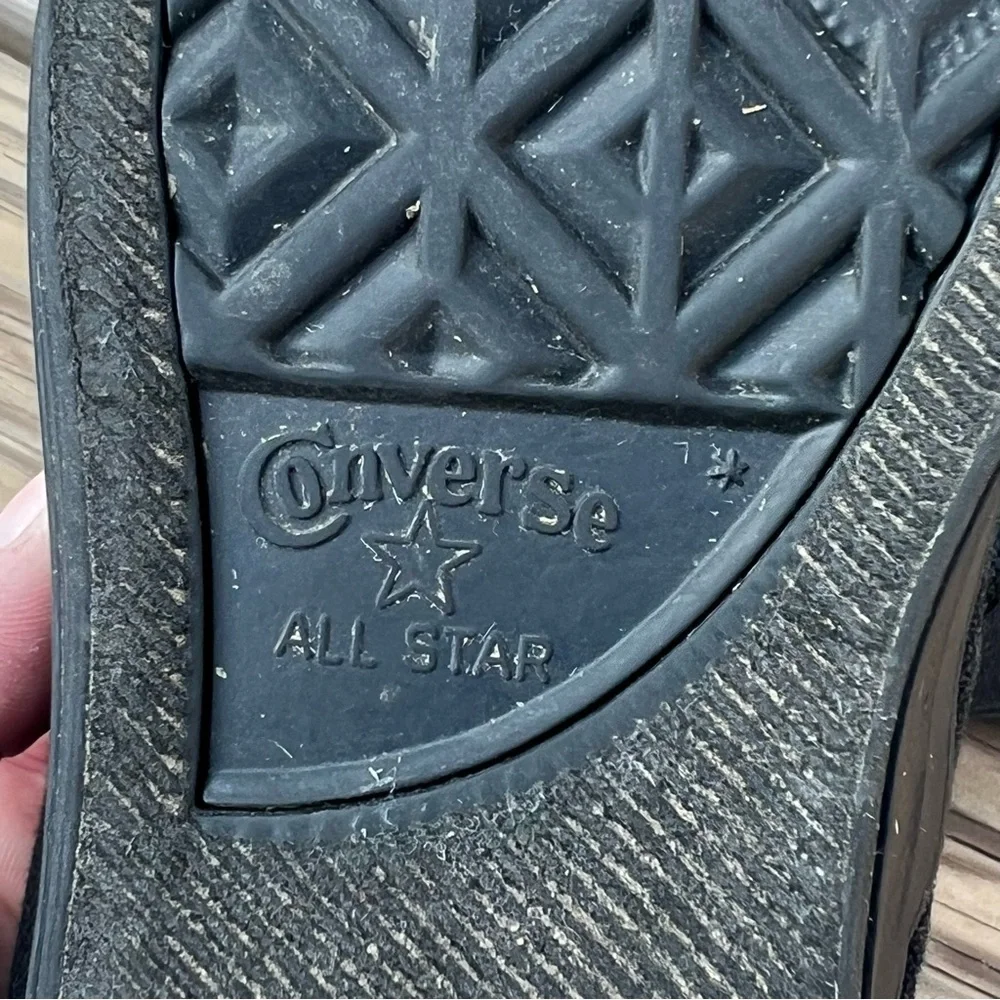 Converse all black
