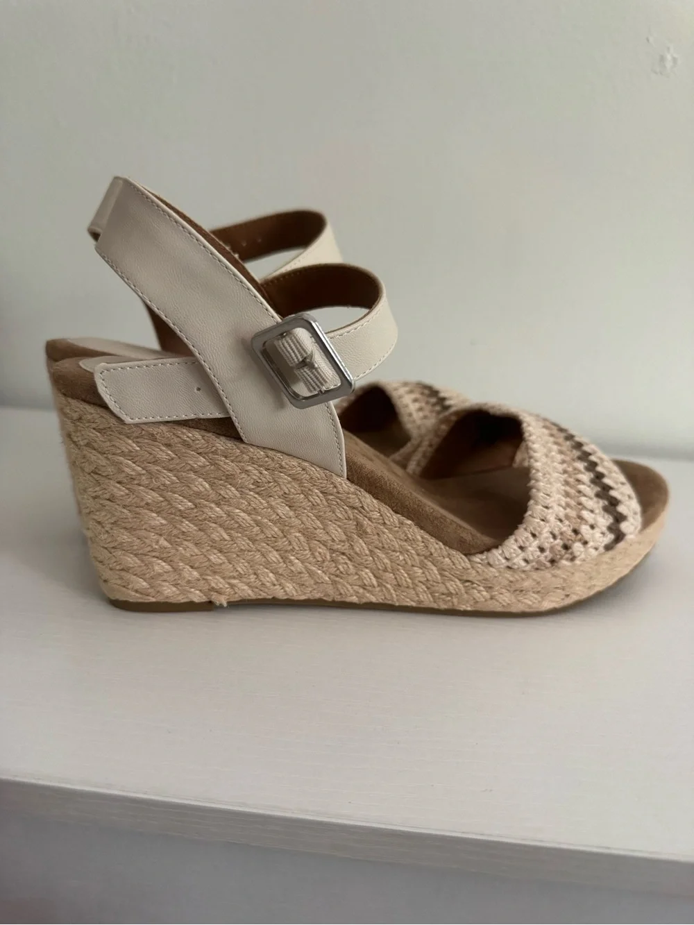 Style & Co. cream crochet