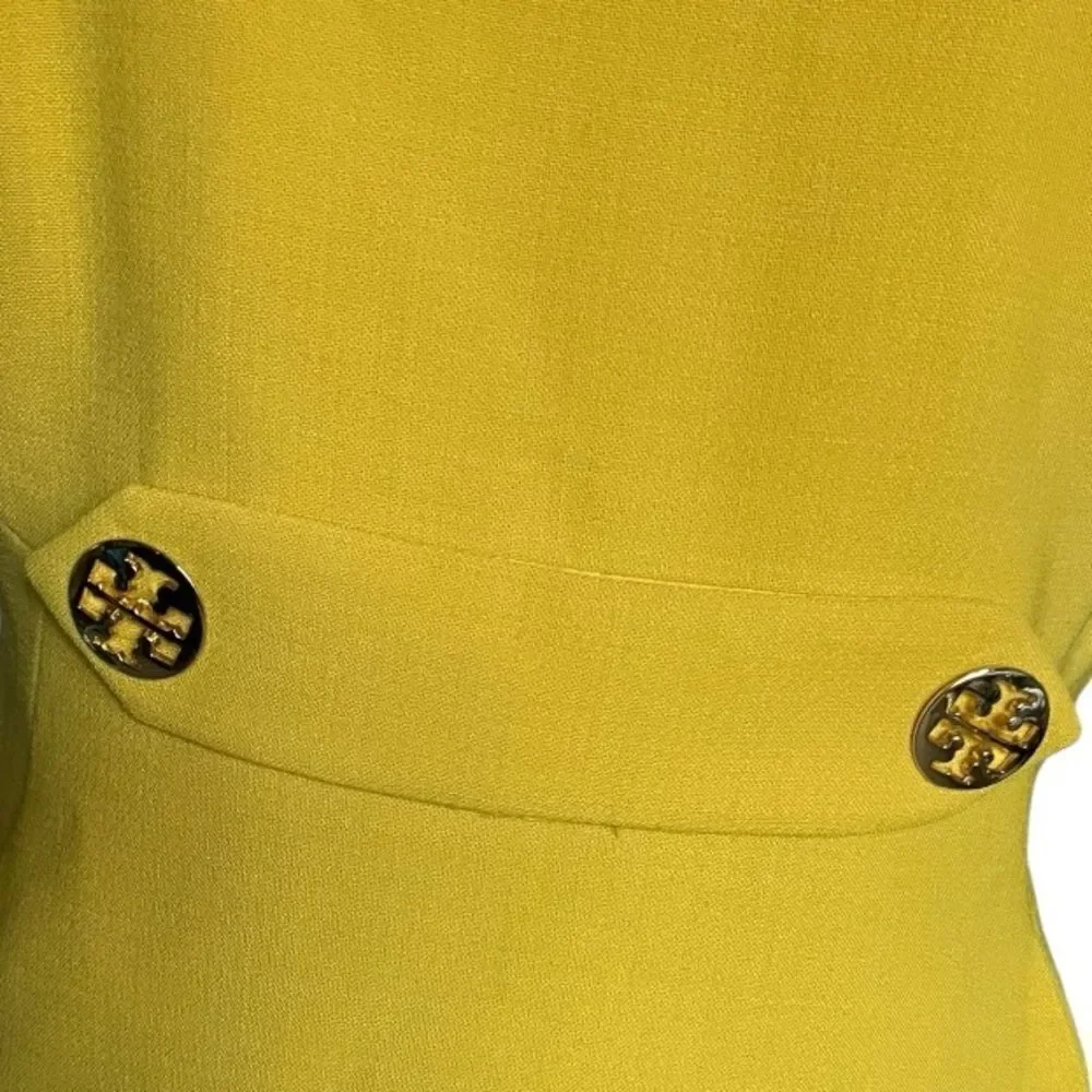 Tory Burch mustard yellow Dress