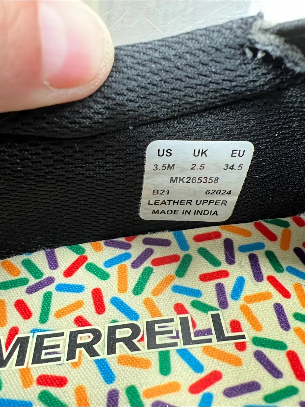 Merrell easy slip