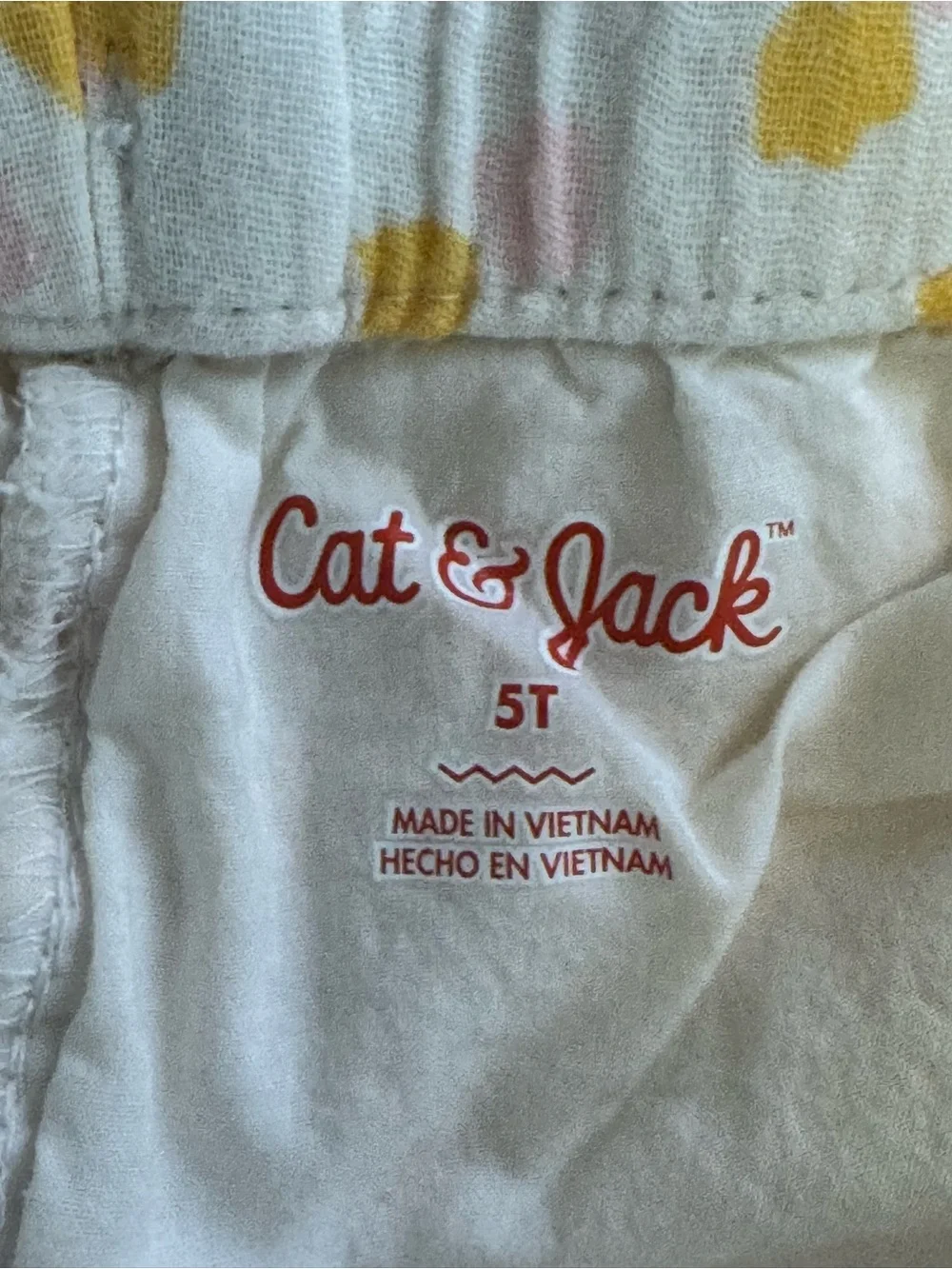 Cat & Jack yellow pale