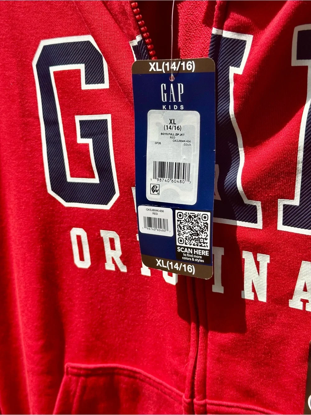 GAP new tags