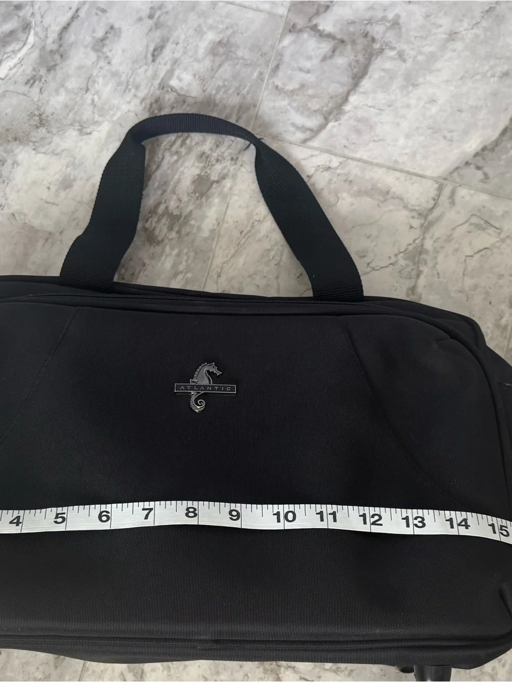 Black Travel Duffel Bag - Men's Carryall